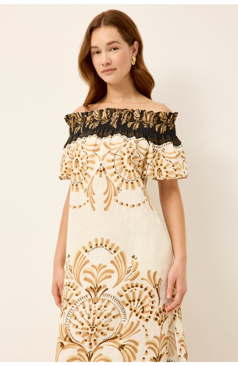 Marie Oliver Lola Dress, Alternate, color, Fleuron