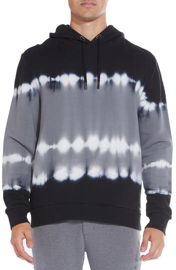 Civil Society Tie Dye Heavyweight Hoodie In Gray