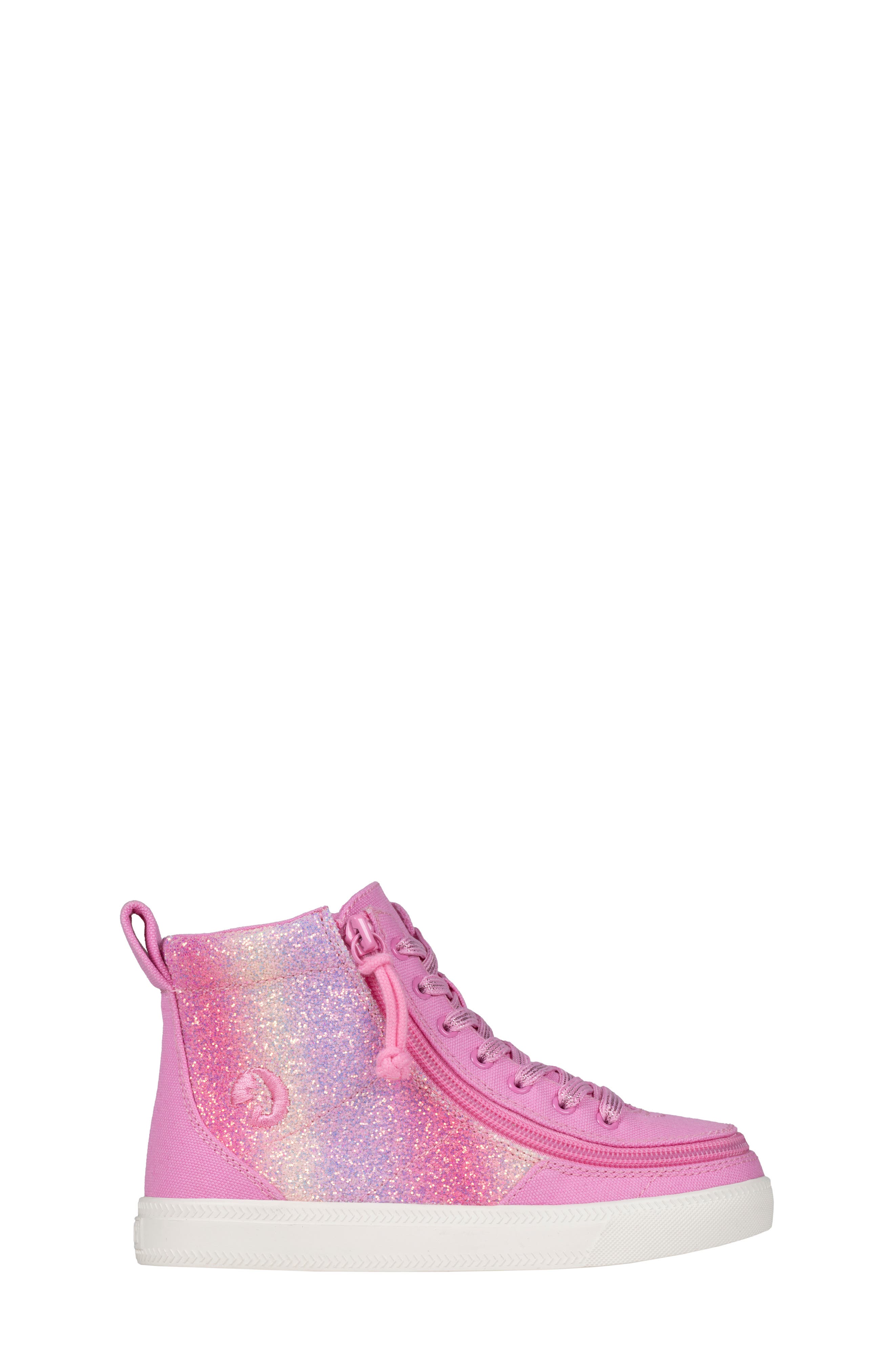 BILLY Footwear Kids' Classic Sneaker, Main, color, Pink Glitz