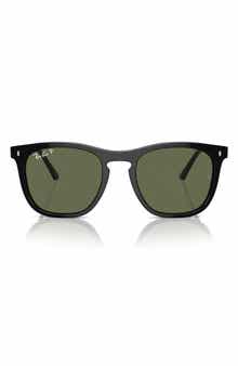 Ray-Ban 53mm Polarized Square Sunglasses