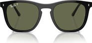 Ray-Ban 53mm Polarized Square Sunglasses
