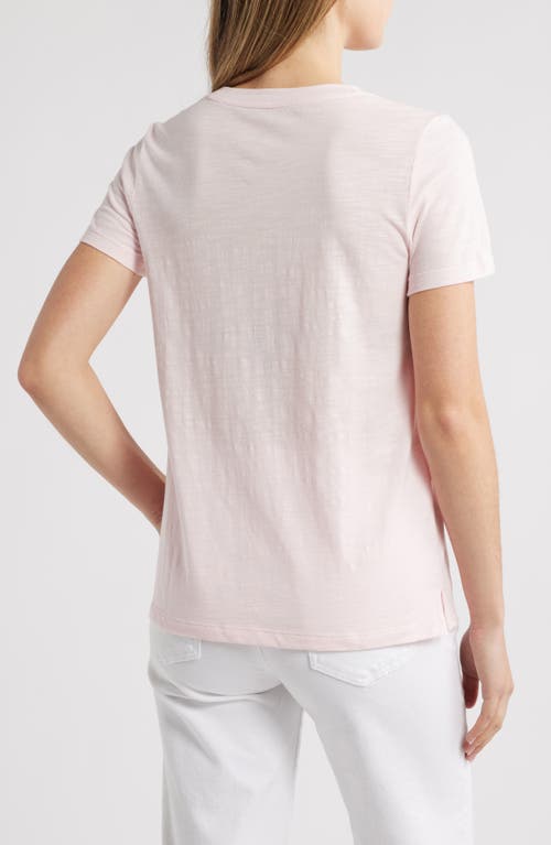 Shop Caslonr Caslon(r) Cotton & Modal T-shirt In Pink Balm