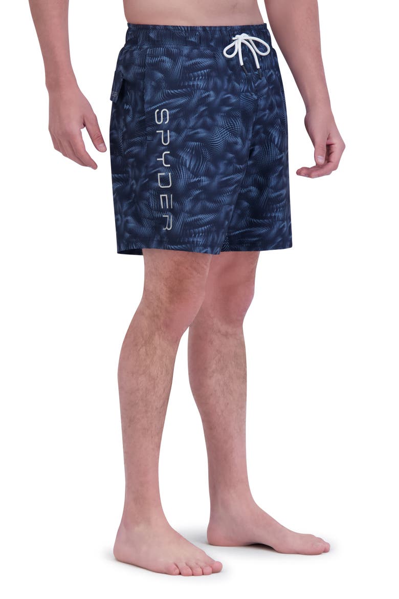 7-Inch Volley Swim Shorts, Alternate, color, DRESS BLUE