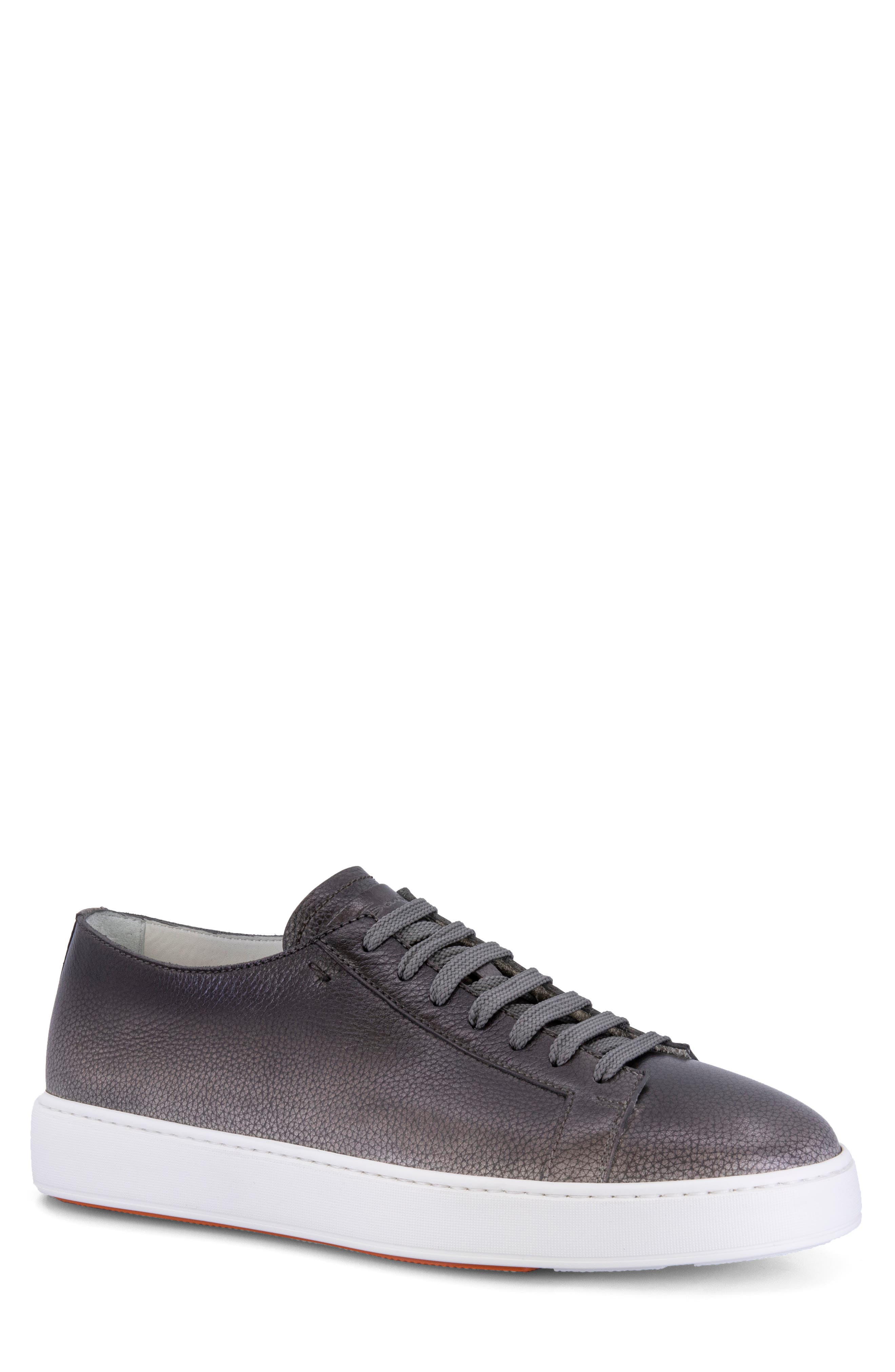 Santoni Biking Lace-Up Sneaker, Main, color, 