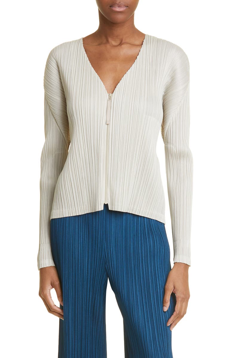 Pleats Please Issey Miyake Monthly Colors September Pleated V-Neck