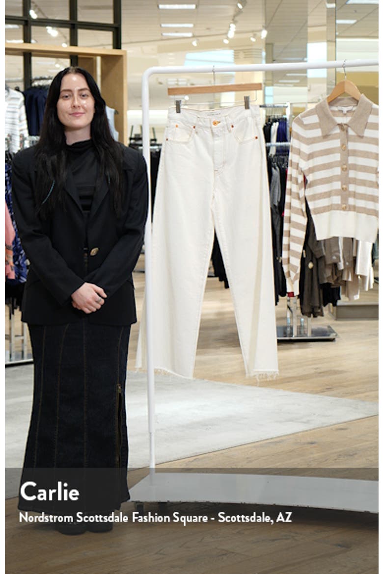 Grace High Waist Crop Wide Leg Jeans video