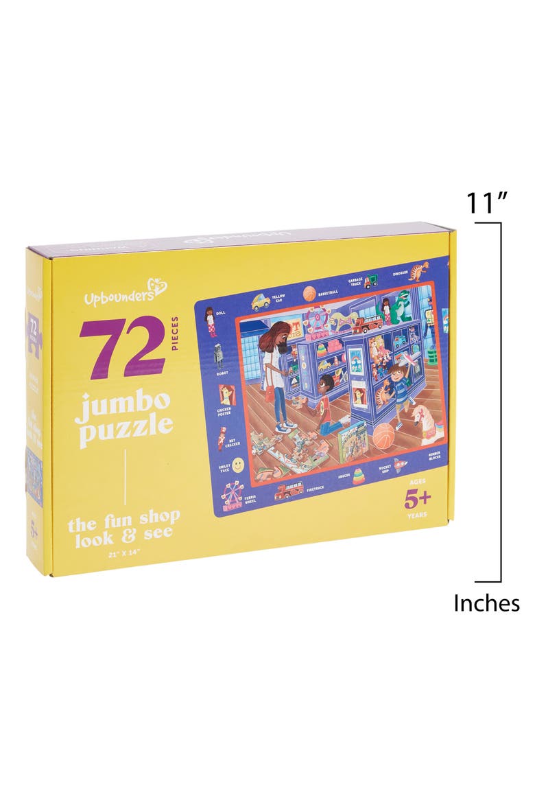 The Fun Shop Look & See 72-Piece Jumbo Puzzle, Alternate, color, NONE