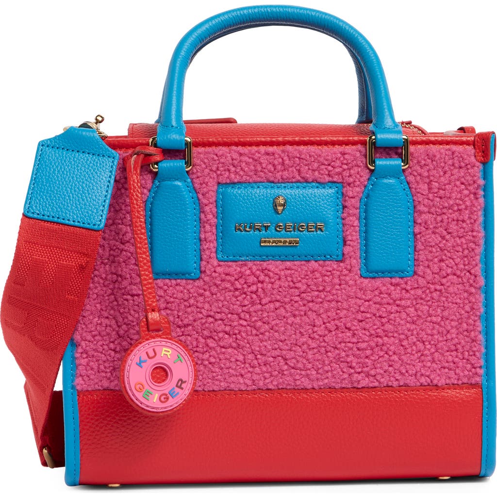 Kurt Geiger London Chiswick Small Tote Bag In Pink