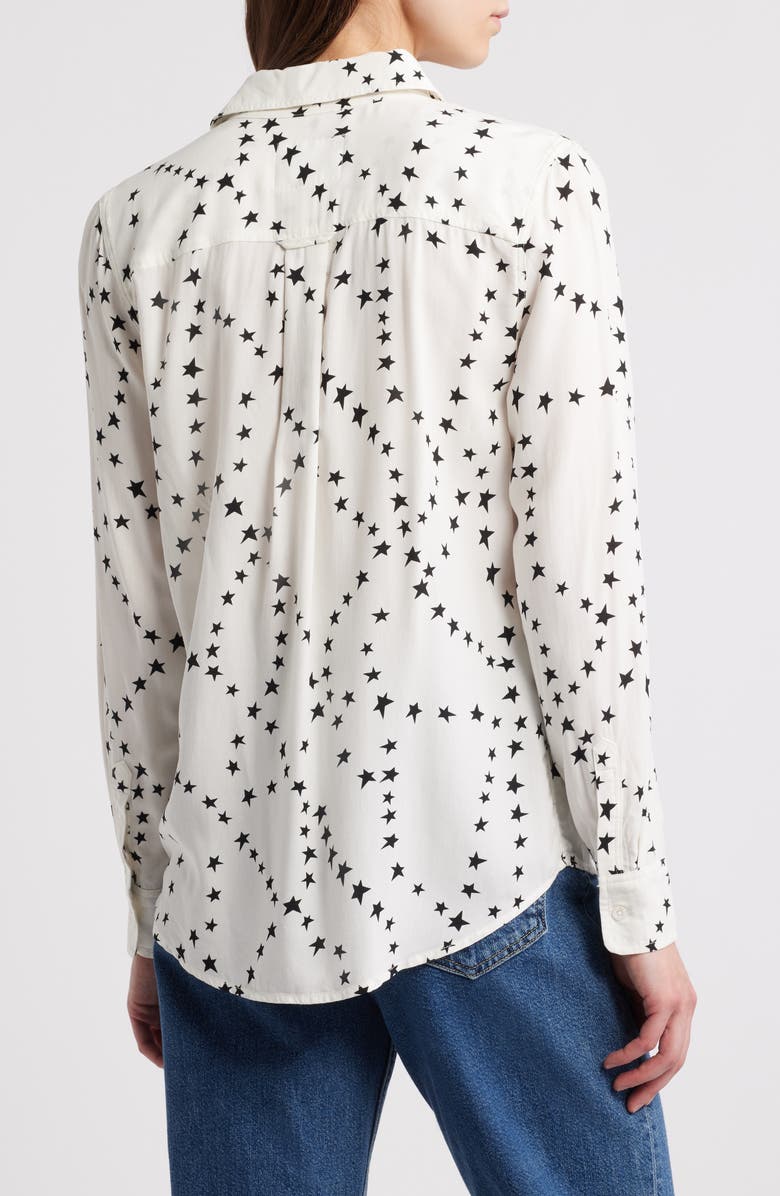Rails Kathryn Star Print Button-Up Shirt, Alternate, color,