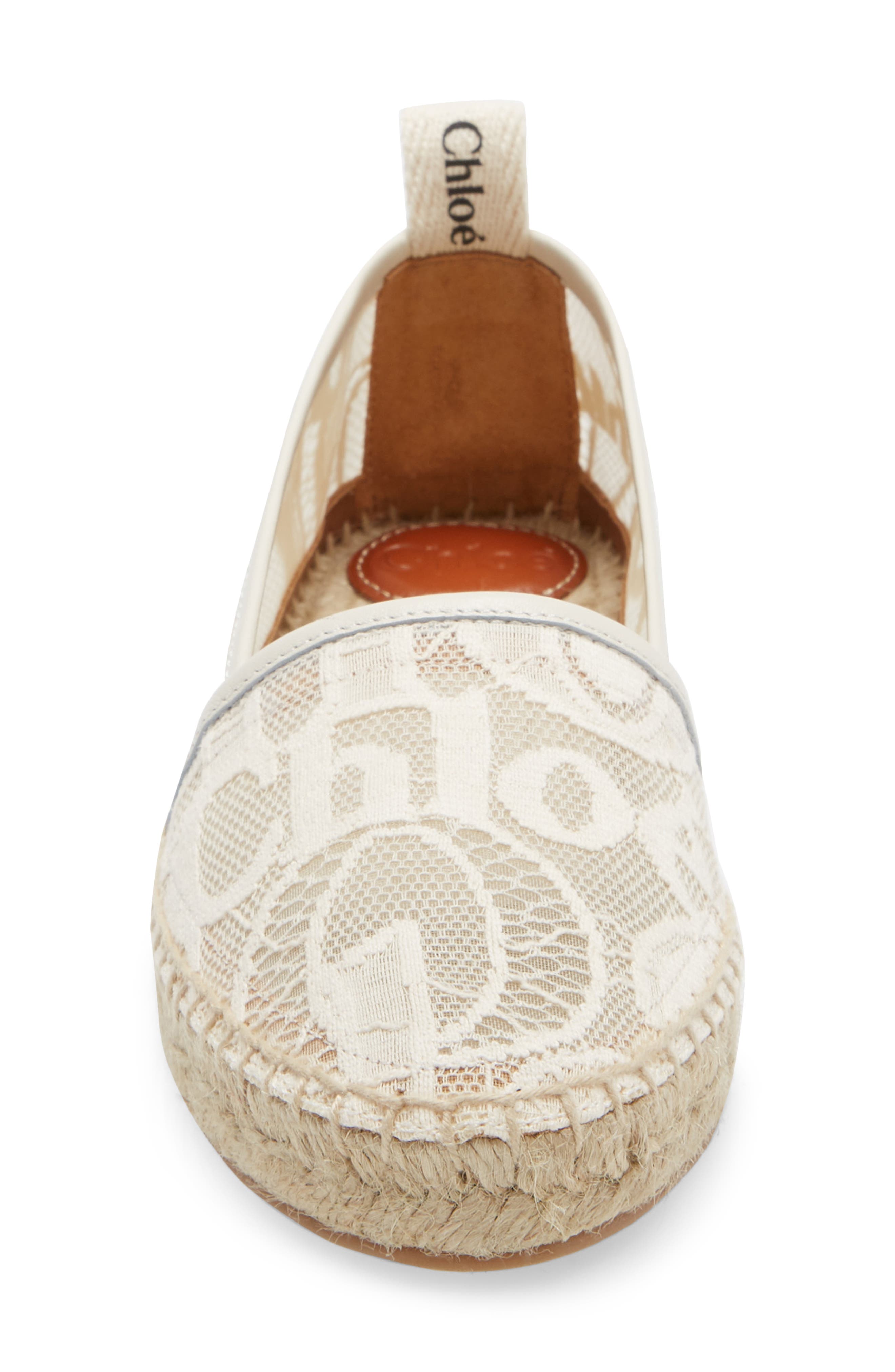 Chloé Woody Espadrille Flat, Alternate, color, 