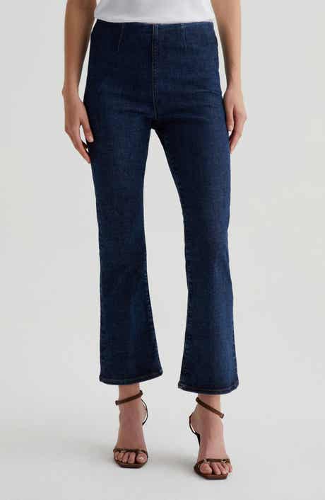 Farrah Pull-On Ankle Bootcut Jeans
