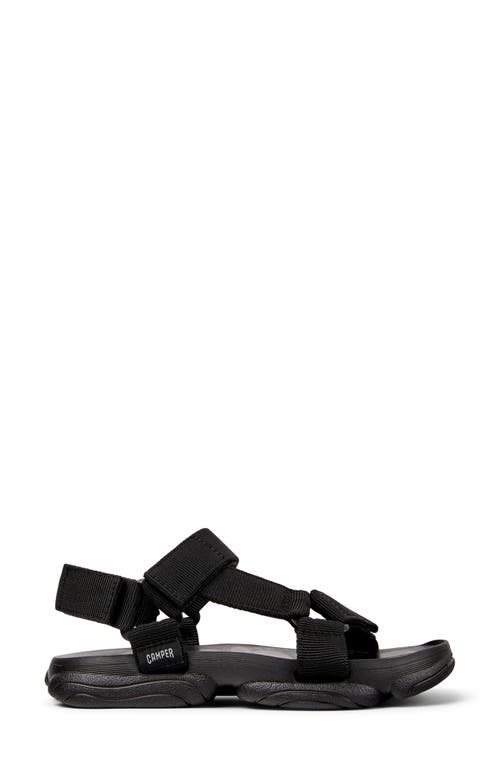 Camper Karst Sandal In Black