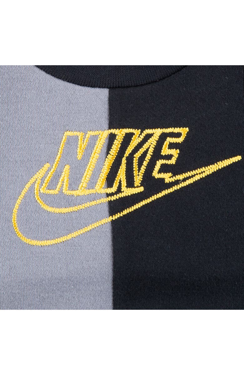 Nike Sportswear Amplify Crewneck Sweatshirt & Joggers Set, Alternate, color, Black