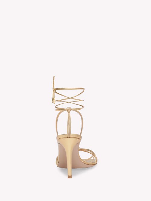 Gianvito Rossi Knot-detail Lace-up Sandals