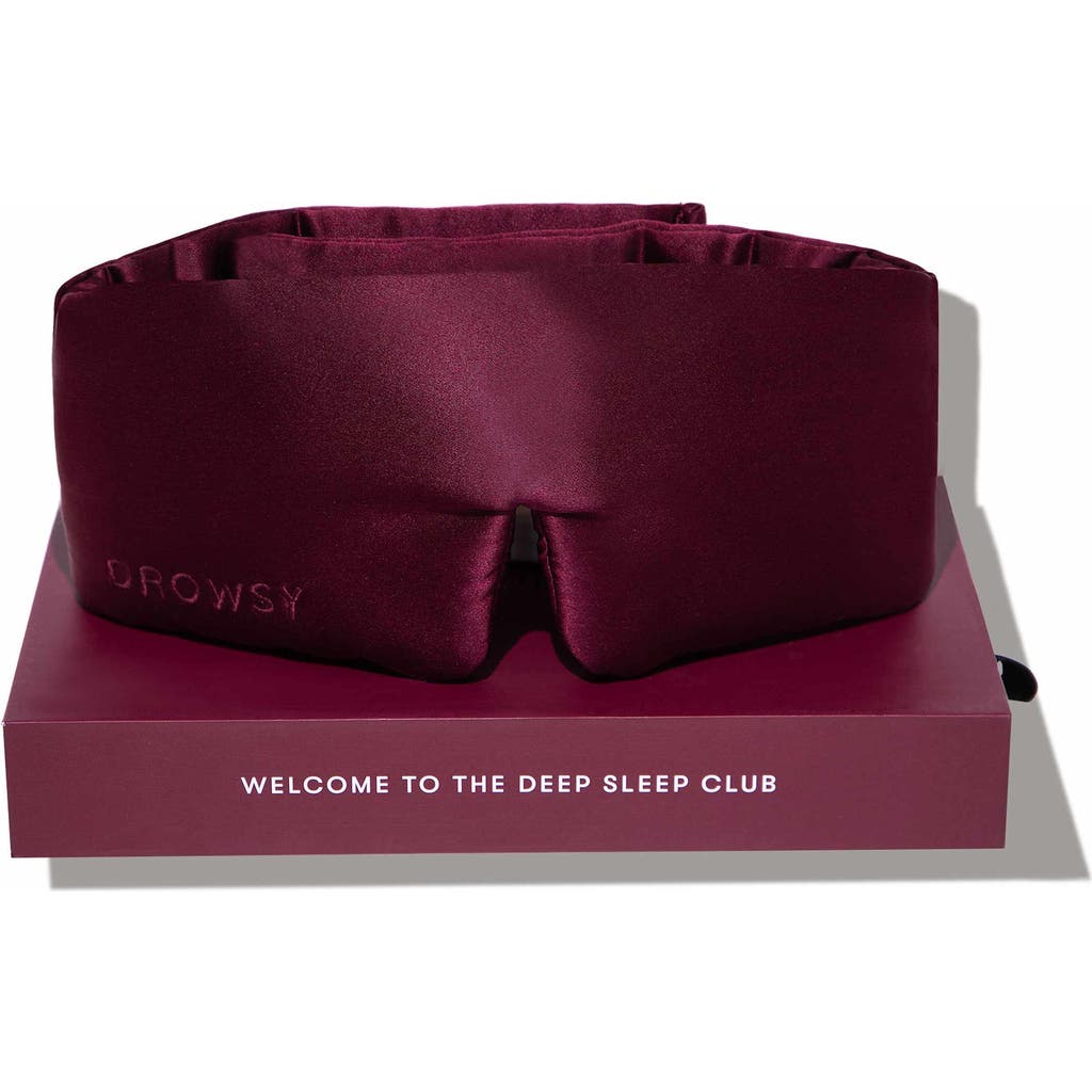 Drowsy Sleep Co. Silk Sleep Mask