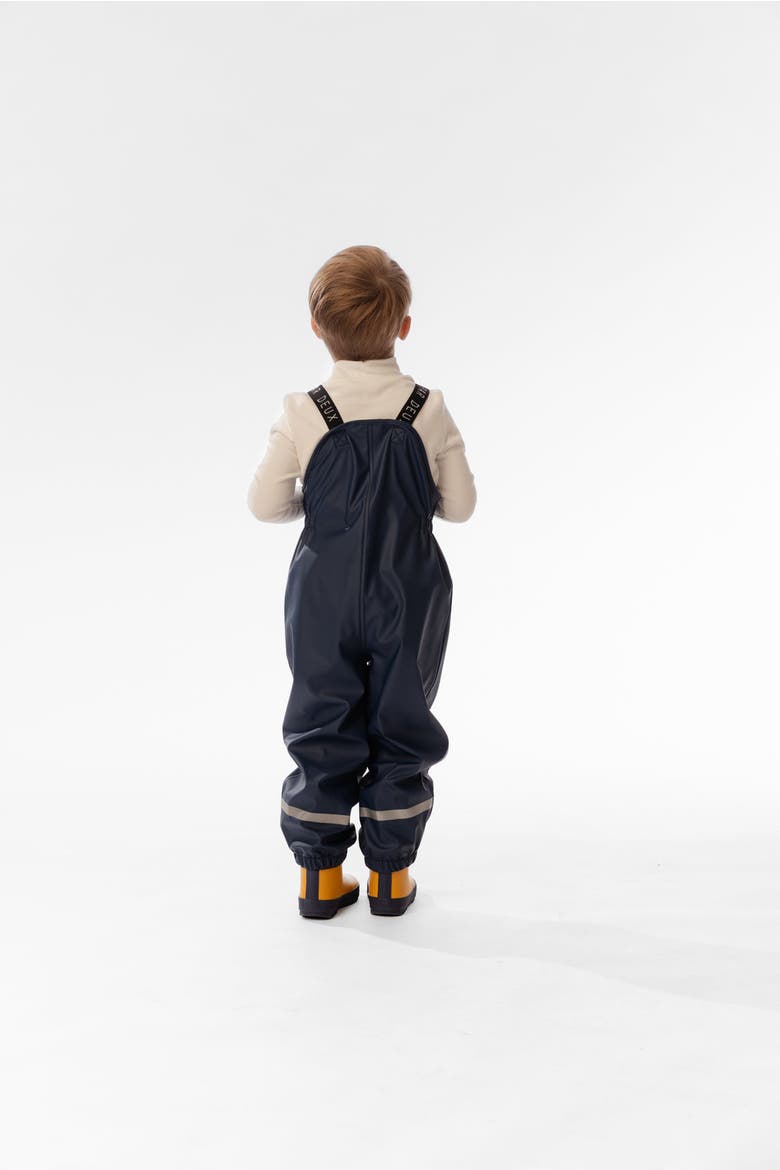 Waterproof Adjustable Suspender Rain Overalls, Alternate, color, Dark Blue