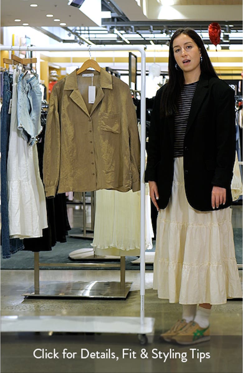 Textured Button-Up Shirt, sales video thumbnail