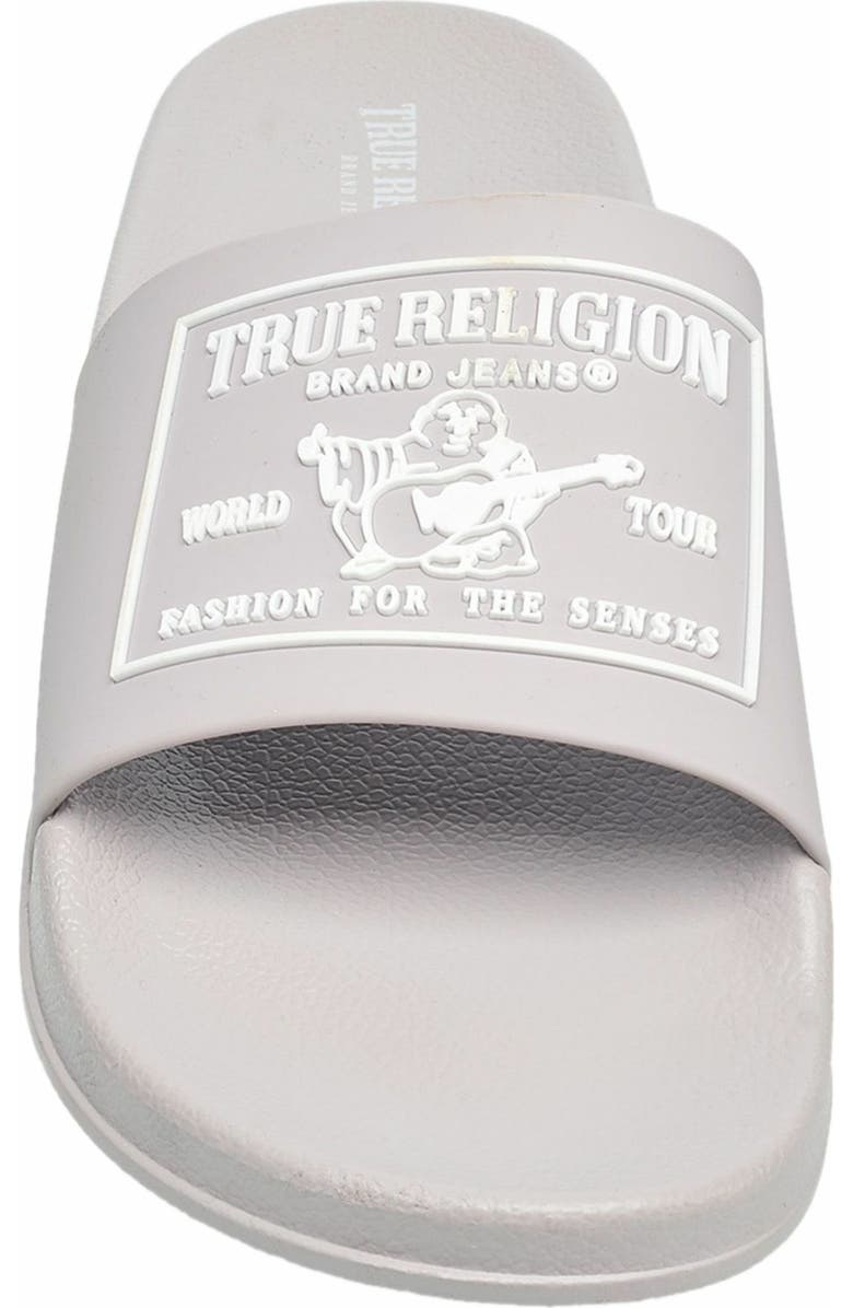 True Religion Men
s Kendrick Logo Slide, Alternate, color,