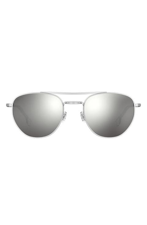 1631/S 53mm Mirrored Square Sunglasses