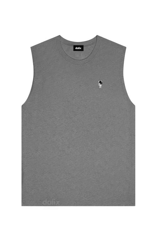 Dalix Mens Astronaut Muscle Tank In Red
