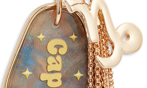 Chelsea28 Horoscope Bag Charm In Gold