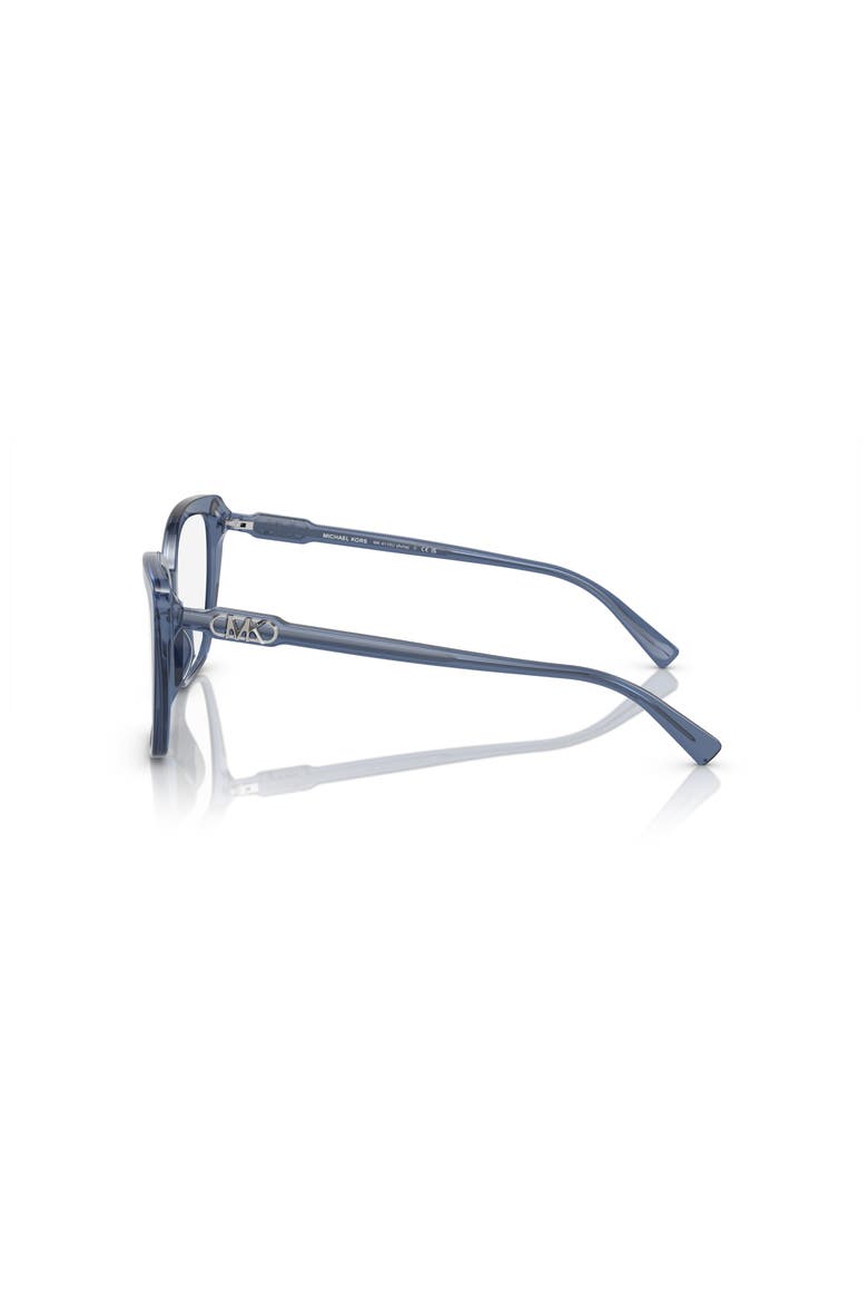53mm Square optical glasses, Alternate, color, Blue