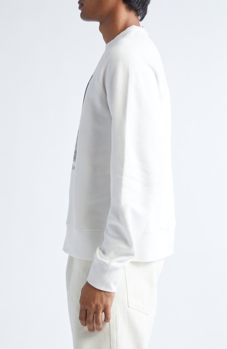 PALMES Celebration Raglan Sleeve Graphic Sweatshirt, Alternate, color, Off-White