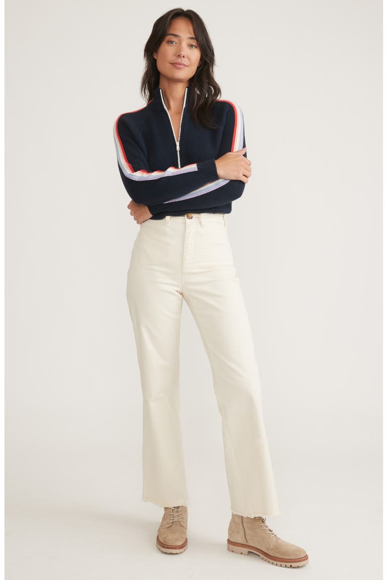 Archive Invierno Half Zip Sweater, Alternate, color, NAVY