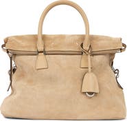 Maison Margiela Medium 5AC Soft Suede Handheld Bag