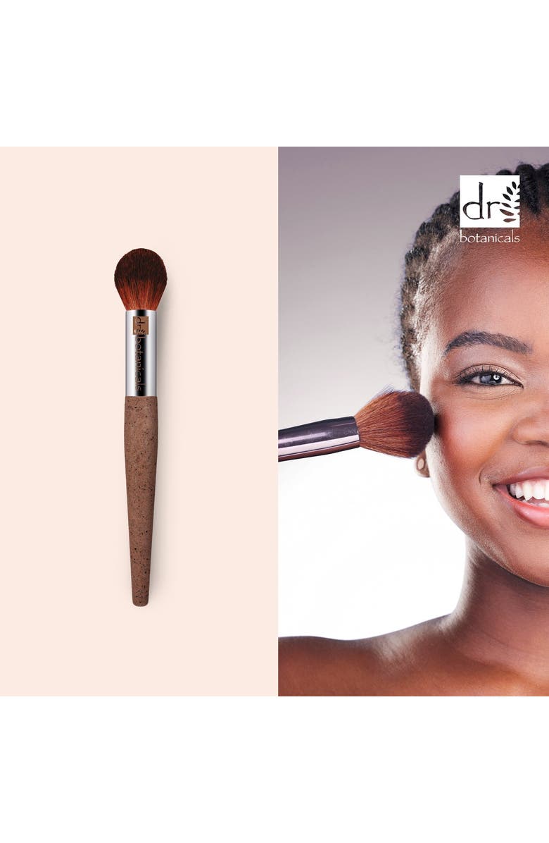 DR BOTANICALS Coffee Ground Illuminating Brush, Alternate, color, White