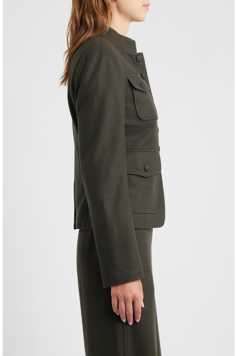 Mercer Wool Jacket, Alternate, color, ARMY