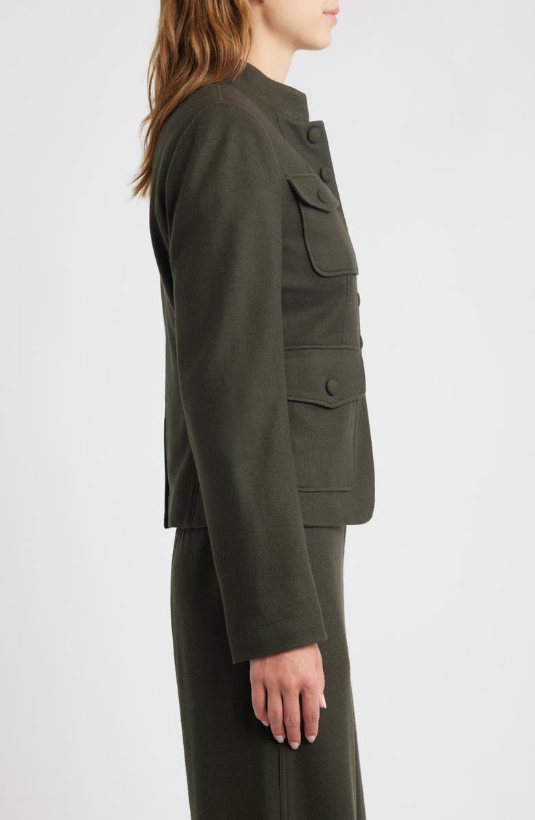 rag & bone Mercer Wool Jacket, Alternate, color, Army