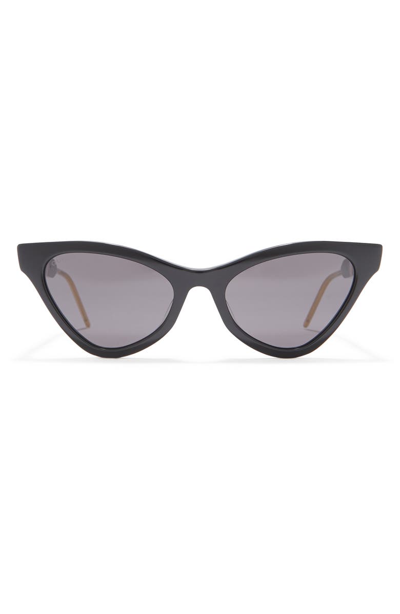 Gucci 64mm Cat Eye Sunglasses, Main, color,