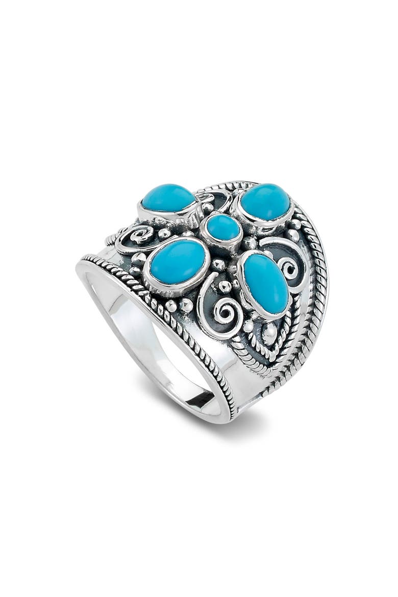 Sleeping Beauty Turquoise Ring, Main, color, TURQUOISE