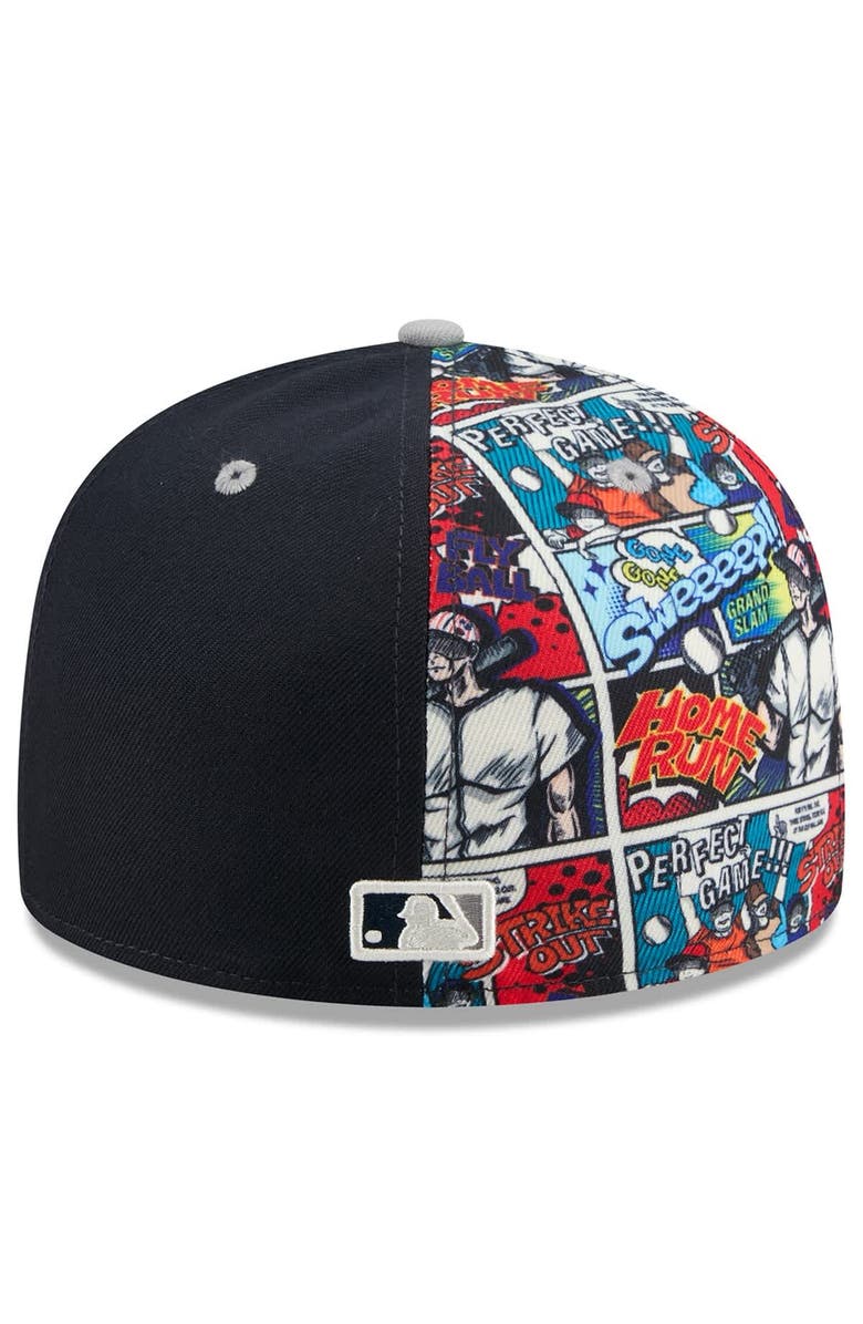 New Era Men's New Era Navy/Gray New York Yankees 2025 MLB Diamond Hero Edition 59FIFTY Fitted Hat, Alternate, color, 