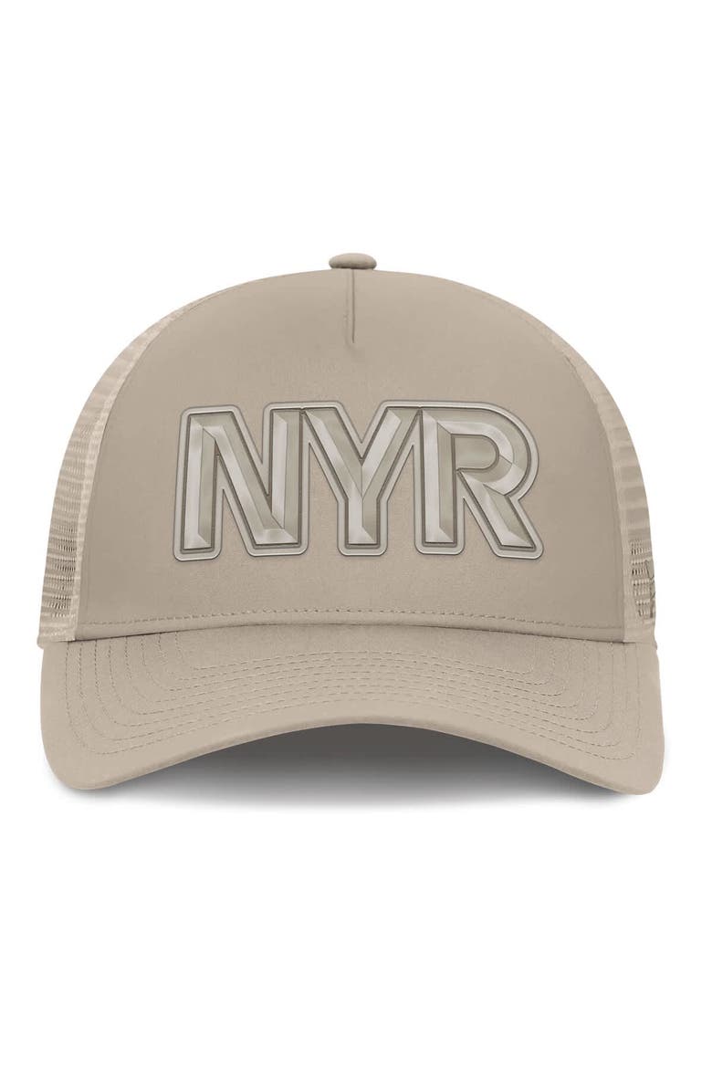 Women's Fanatics Tan New York Rangers Authentic Pro Road Trucker Adjustable Hat, Alternate, color, Tan