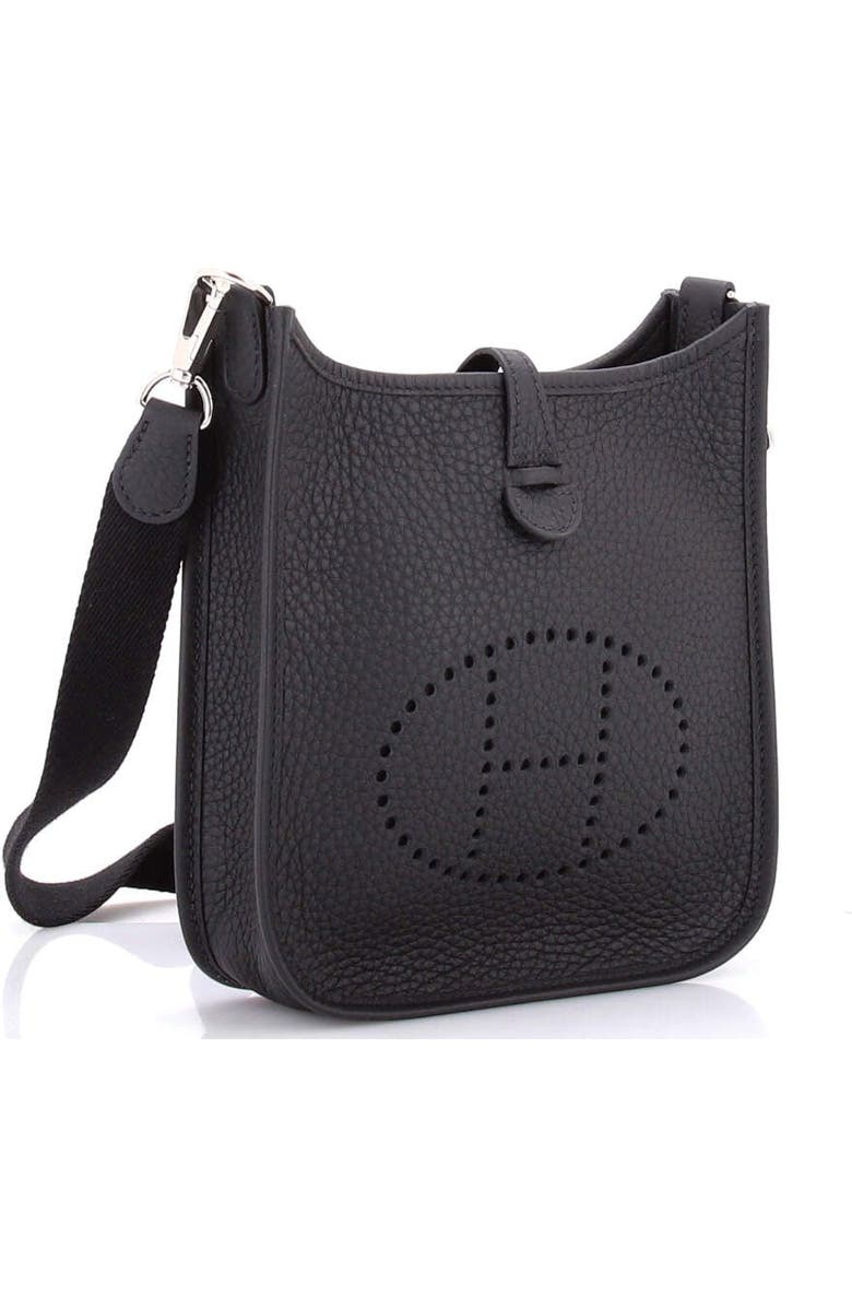 Pre-Owned Hermes Evelyne Bag Gen III Clemence TPM, Alternate, color, Noir