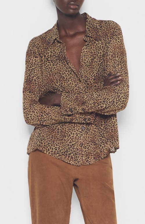 As By Df Revolution Blouse In Animal Print
