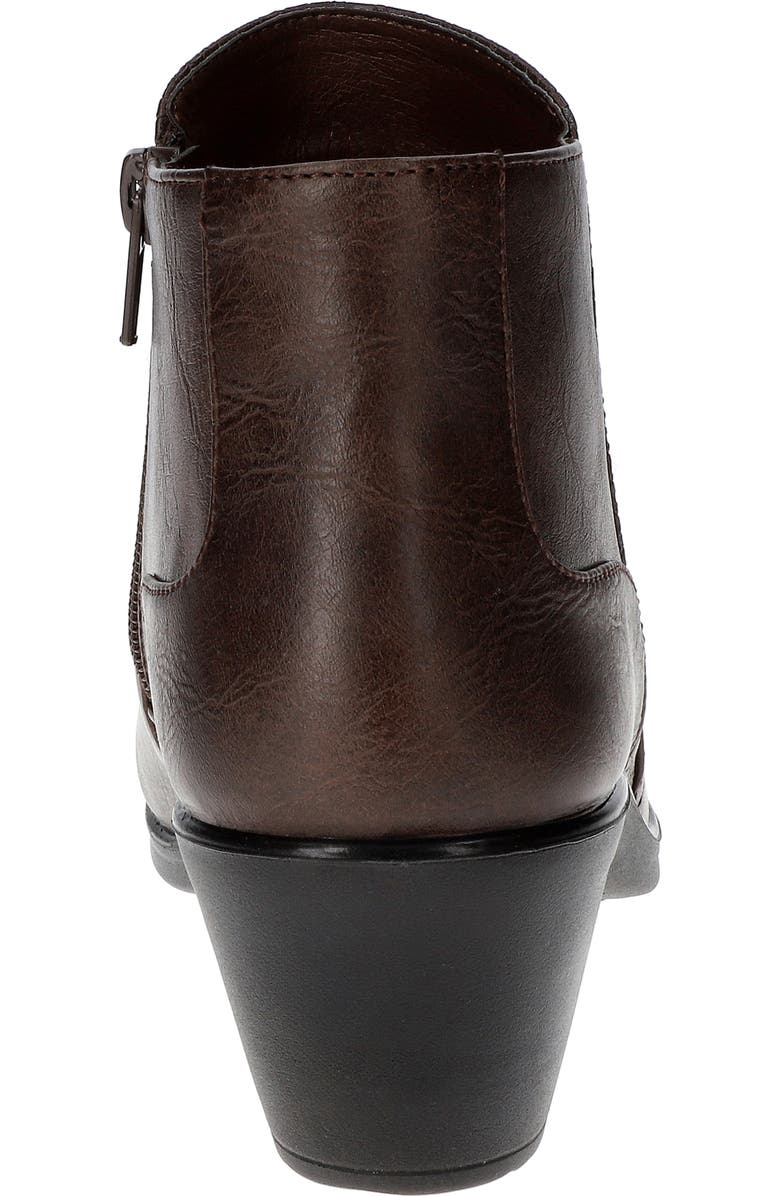 EASY STREET Langley Bootie, Alternate, color, Brown-Snake