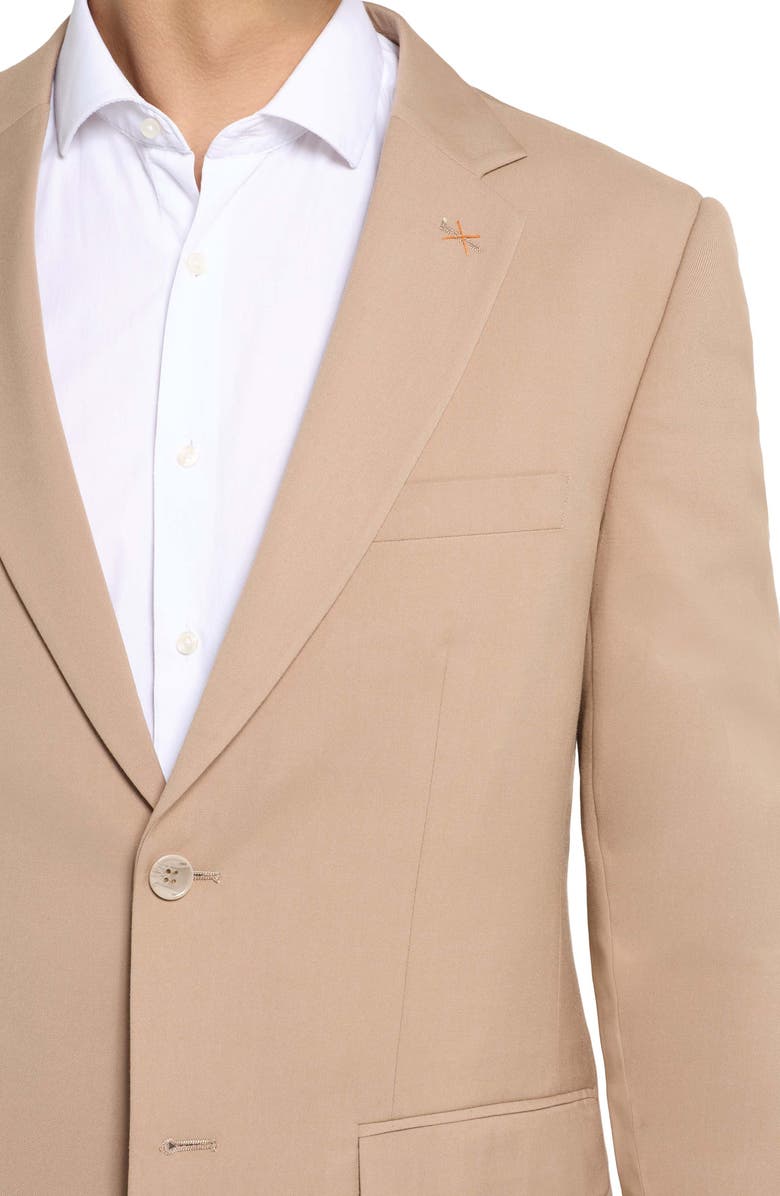 OppoSuits Daily Slim Fit Dark Sand Suit, Alternate, color, Beige