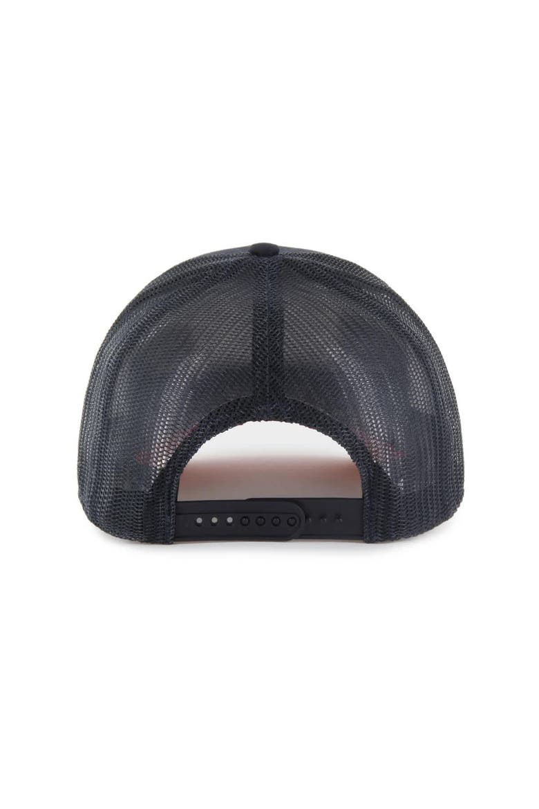 Men's '47 Navy Boston Red Sox Hardline Trucker Adjustable Hat, Alternate, color, Navy