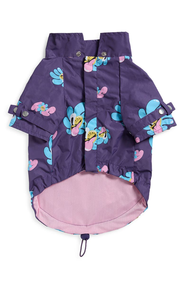 maxbone x Marc Jacobs Talon Water Repellent Dog Raincoat, Alternate, color,