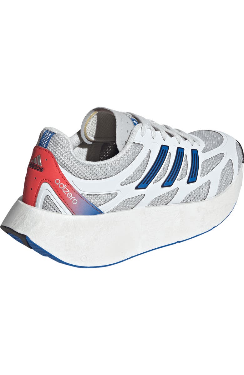 adidas Gender Inclusive Adizero Aruku Sneaker, Alternate, color, Crystal White/ Grey/ Blue