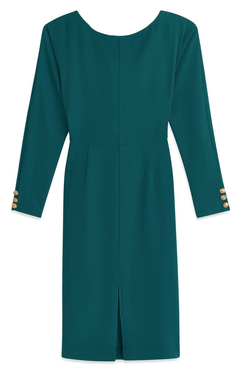 Donna Karan New York Bracelet Sleeve Sheath Dress, Alternate, color,