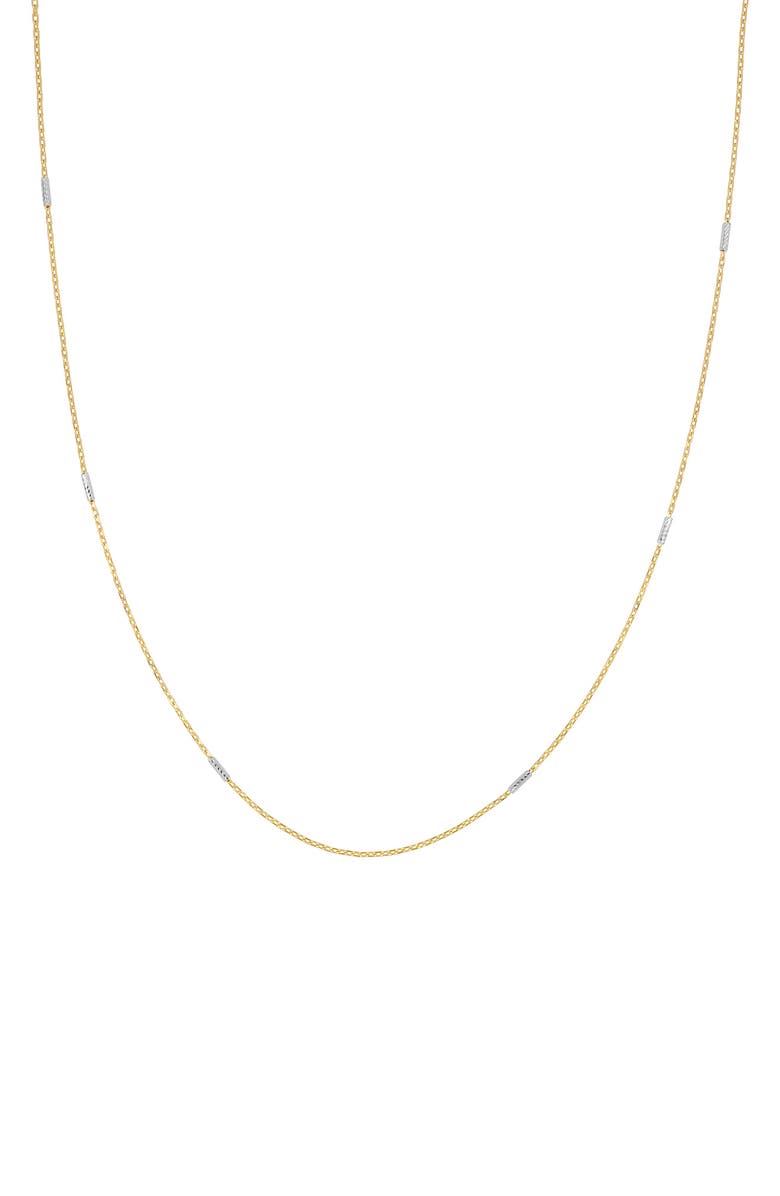 Bony Levy 14K Gold Chain Necklace, Main, color, 14K White Yellow Gold