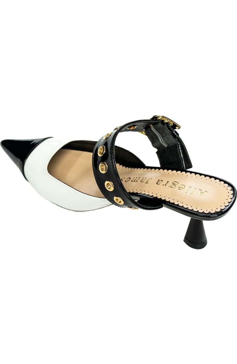 Allegra James Ariana Patent Leather Mule Pump, Alternate, color,