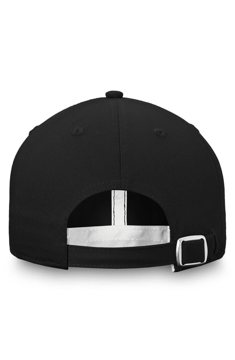 FANATICS Women's Fanatics Branded Black/Light Blue Minnesota United FC Iconic Adjustable Hat, Alternate, color, 