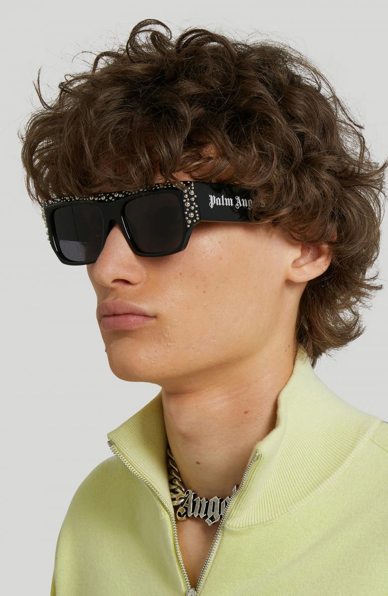 Palm Angels Casablanca 54mm Square Sunglasses, Alternate, color, 