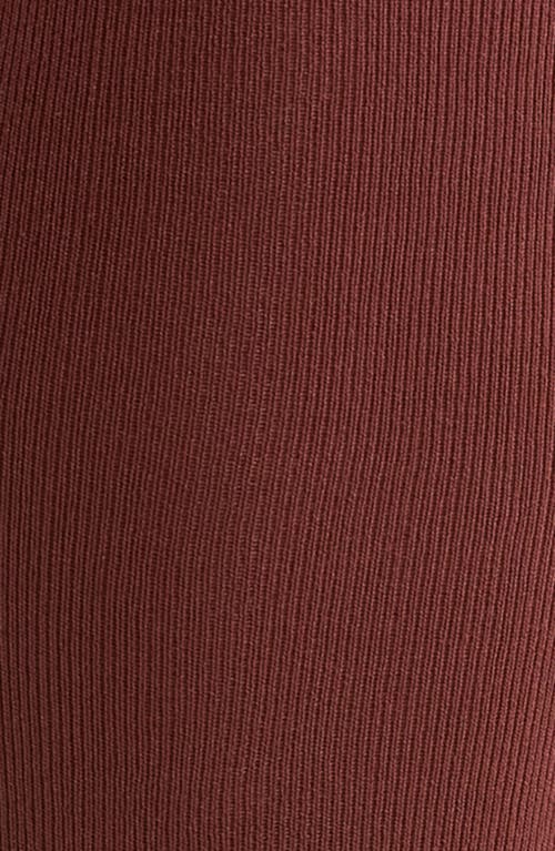 Nordstrom Opaque Knee High Socks In Brown