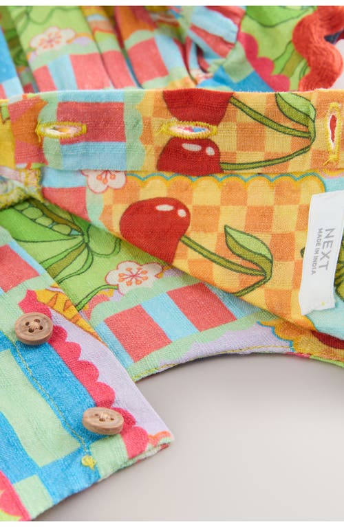 Next Kids' Print Cotton Seersucker Sundress